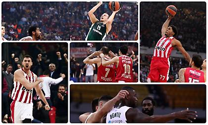 Αυτιά Σπανούλη στους… Ολυμπιακούς και διπλό-ταφόπλακα με Κάτας: 5 αξέχαστα ευρωπαϊκά ντέρμπι στο ΣΕΦ