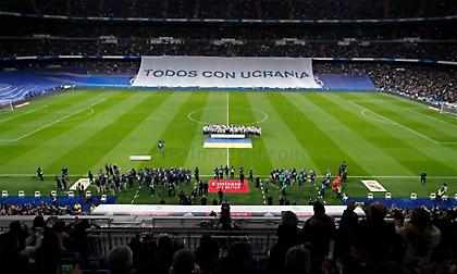 Ρεάλ Μαδρίτης: Προσφέρει 1 εκατ. ευρώ για τους πρόσφυγες της Ουκρανίας