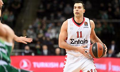 Σλούκας: «Η κούραση δεν είναι δικαιολογία - Με θέληση και καθαρό μυαλό κόντρα στον Παναθηναϊκό»