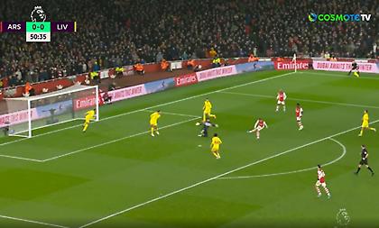 Απίστευτη ευκαιρία για Άρσεναλ, έσωσε ο Άλισον τη Λίβερπουλ