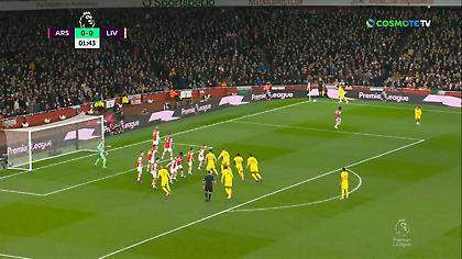 Tα highlights από τη νίκη της Λίβερπουλ επί της Άρσεναλ