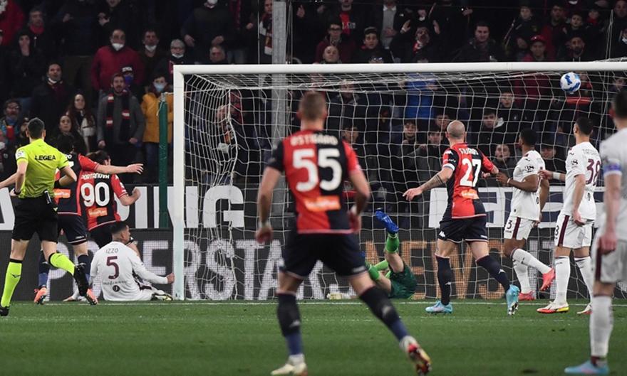 Τζένοα-Τορίνο: 1-0