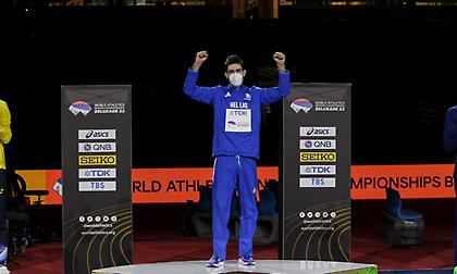 Η απονομή στον «χρυσό» Τεντόγλου!