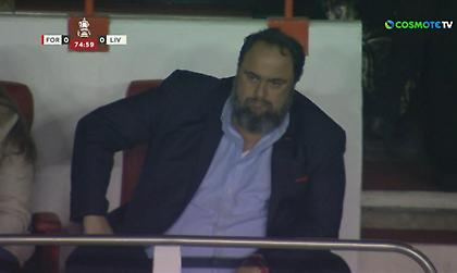 Βλέπει από κοντά το Νότιγχαμ-Λίβερπουλ ο Βαγγέλης Μαρινάκης