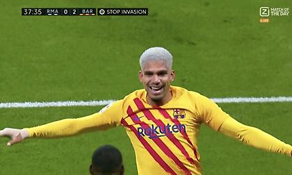 «Κάρφωσε» τη Ρεάλ ο Αραούχο, 0-2 η Μπαρτσελόνα