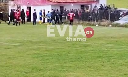 Απίθανο ξύλο και αστυνομία σε τοπικό της Εύβοιας: «150 Ρομά χτυπούσαν οπαδούς και παίκτες μας!»