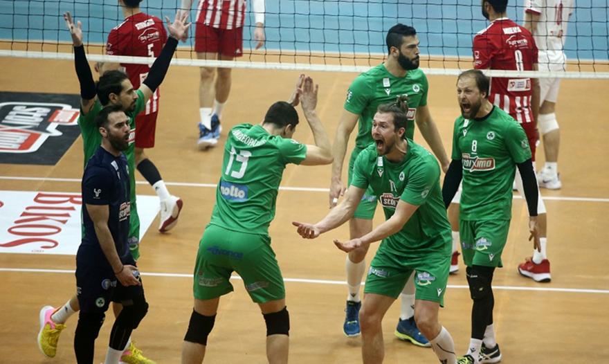 Βαθμολογία Volley League:  Στο +5 ο Παναθηναϊκός