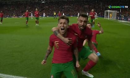 Πλασέ του Οτάβιο μετά από... ριμπάουντ και 1-0 η Πορτογαλία!