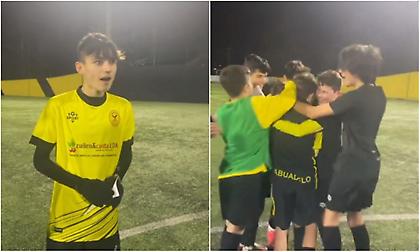 Η συγκινητική στιγμή που 15χρονος πρόσφυγας μαθαίνει ότι μπορεί επιτέλους να παίξει με την ομάδα του