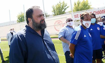Νικολακόπουλος: «Στο προπονητικό κέντρο του Ολυμπιακού ο Βαγγέλης Μαρινάκης»