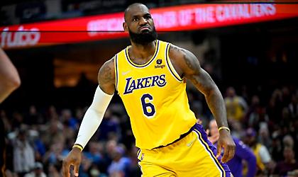 Τίμησε την Πρωταπριλιά ο Λεμπρόν: «Είμαι εκτός για το υπόλοιπο της σεζόν»