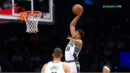 Τρομερά καρφώματα από τον Γιάννη