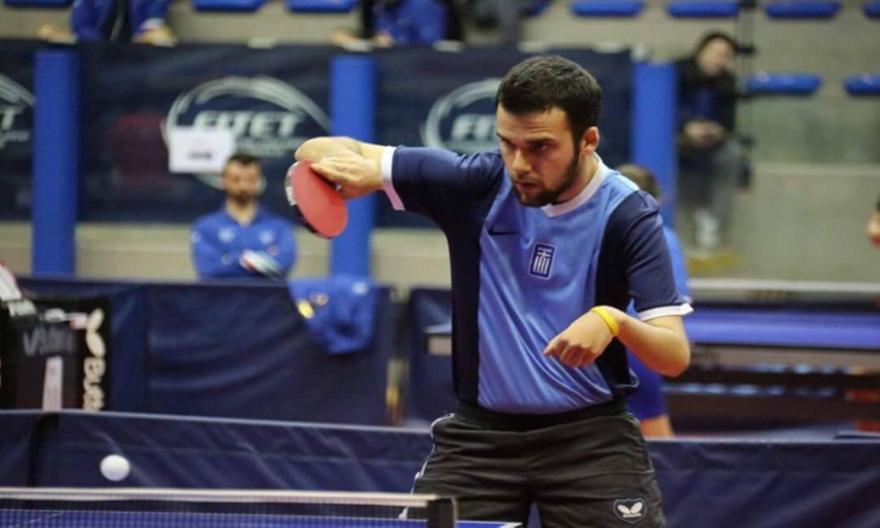 Χάλκινος στο διπλό μικτό του πινγκ πονγκ Α.Με.Α ο Μούχθης