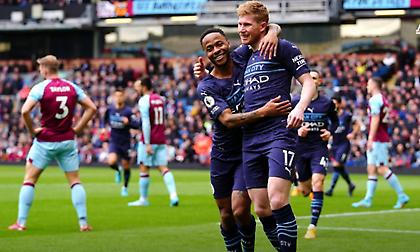 Περίπατος στην έδρα της Μπέρνλι και κορυφή ξανά για Σίτι, ήττα σοκ 4-1 για Τσέλσι από Μπρέντφορντ!