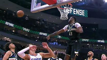 NBA Top 10: Φοβερή τάπα από Θανάση Αντετοκούνμπο