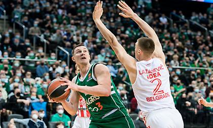 Λύγισε τον Ερυθρό Αστέρα στο «αντίο» του Γιανκούνας και έκλεισε με χαμόγελα τη σεζόν η Ζαλγκίρις