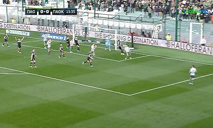Η χαμένη ευκαιρία του Κώτσιρα για το 1-0