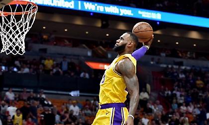 Εκτός ο ΛεΜπρόν Τζέιμς ενόψει Νάγκετς