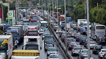 Μποτιλιάρισμα στην Αττική οδό