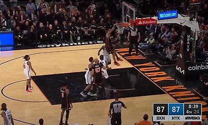 NBA Top 5: Φοβερά καρφώματα από Τόπιν, Γκομπέρ και Ντουράντ