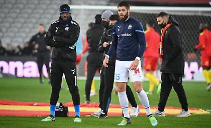 Συναγερμός στη Μαρσέιγ: Τραυματίστηκε στο ζέσταμα ο Τσαλέτα-Τσαρ