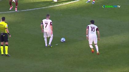 Ο Ραντοβάνοβιτς με γκολάρα άνοιξε το σκορ για την Σαλερνιτάνα