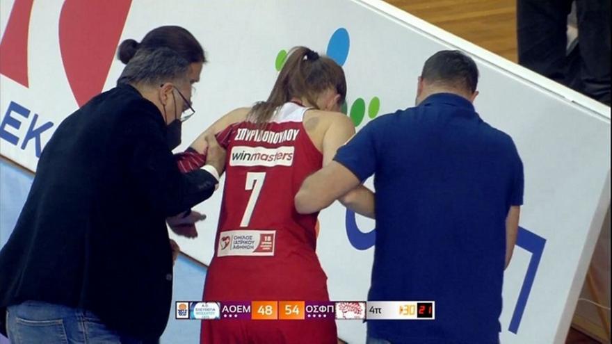 Ο τραυματισμός της Σπυριδοπούλου