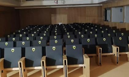 «Αγια-Σοφιά»: Μπήκε η βάση για το άγαλμα του δικέφαλου αετού, σχεδόν έτοιμη η αίθουσα Τύπου