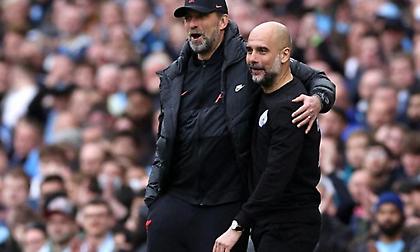 Αποθέωσε Κλοπ ο Γκουαρντιόλα: «Με κάνει καλύτερο προπονητή, θα δειπνήσουμε μαζί στο Hall of Fame»