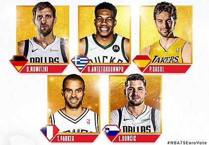 Γιάννης Αντετοκούνμπο: Στην κορυφαία πεντάδα Ευρωπαίων στην ιστορία του NBA