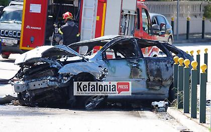 Κεφαλονιά: Στον Εισαγγελέα ο οδηγός του αυτοκινήτου στο οποίο κάηκε ζωντανός ο 17χρονος
