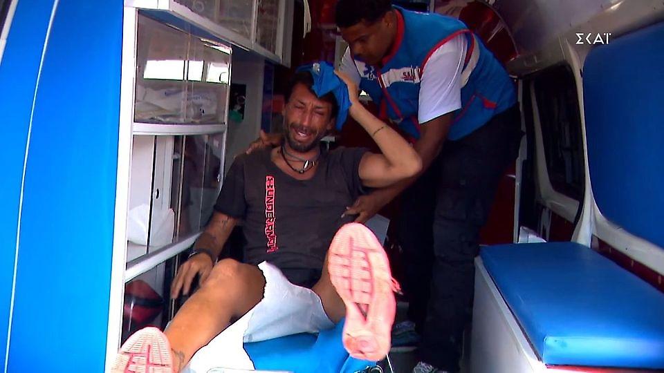 Survivor: Έβαλε τα κλάμματα ο Κωνσταντίνος Εμμανουήλ μετά τον τραυματισμό του στο κεφάλι