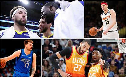 Playoffs Δύσης: Οι τραυματισμοί Κάρι και Ντόντσιτς θα παίξουν ρόλο;