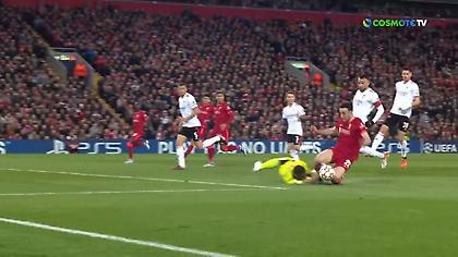 Φοβερός και πάλι ο Οδυσσέας Βλαχοδήμος, χτύπησε ελαφρά στο κεφάλι