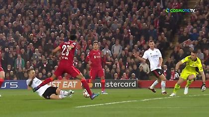 Σωτήριο τάκλιν του Γκριμάλδο, στέρησε το 2-1 στη Λίβερπουλ