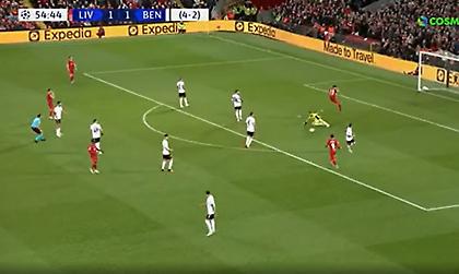 Λάθος Βλαχοδήμου, το 2-1 ο Φιρμίνο για τη Λίβερπουλ