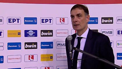 Μπαρτζώκας: «Ιδανικό παιχνίδι ενόψει Μονακό»