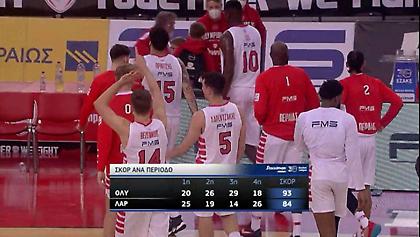 Τα highlights της νίκης του Ολυμπιακού επί της Λάρισας