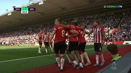 Ο Μπεντνάρεκ άνοιξε το σκορ για την Σαουθάμπτον