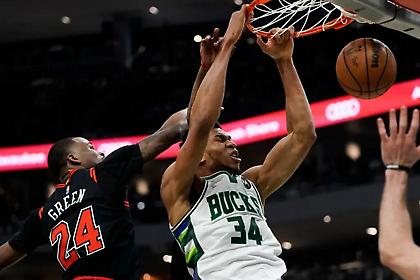 Τα highlights του Μπακς-Μπουλς