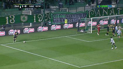 Απείλησε με δύο κεφαλιές μέσα σε λίγα δευτερόλεπτα ο Παναθηναϊκός