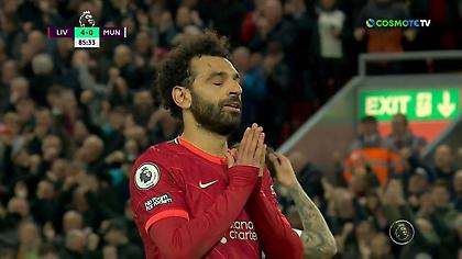 Oλοκληρώνει το πάρτι ο Σαλάχ και 4-0 η Λίβερπουλ