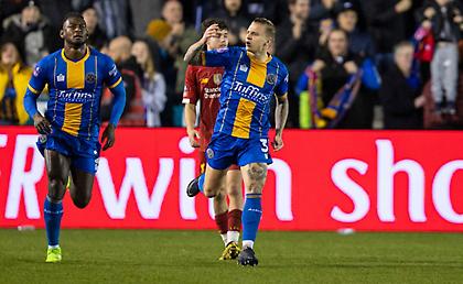 Επικό τρολάρισμα της Σριούσμπερι στη Γιουνάιτεντ: «Εμείς σκοράραμε στο Άνφιλντ»