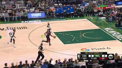 Το κακό ξεκίνημα των Μπακς με τρία λάθη κόντρα στους Μπουλς