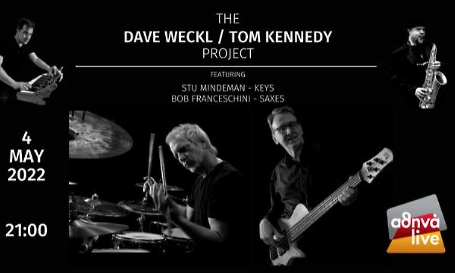 Dave Weckl & Tom Kennedy ζωντανά στο Αθηνά Live