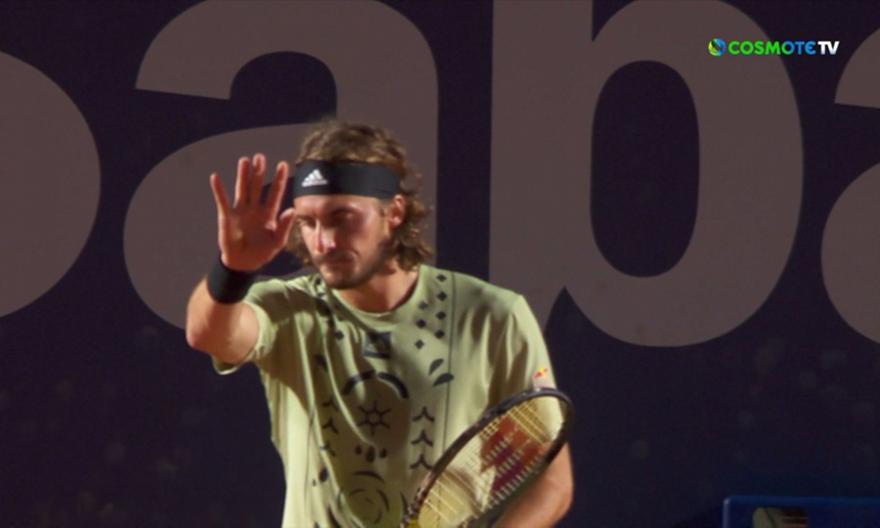 Εντυπωσιακός στο φινάλε του πρώτου σετ ο Αλκαράθ