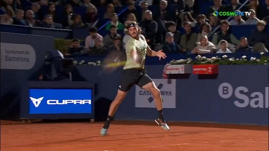 Τσιτσιπάς: Το φοβερό διαγώνιο forehand του