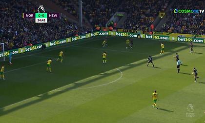 Άνοιξε το σκορ η Νιούκαστλ μετά από... ποδιά στον Γιαννούλη