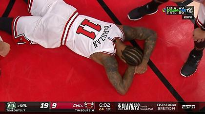 Ξάπλωσε τον ΝτεΡόζαν ο Γιάννης