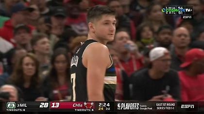 Τα τρία σερί τρίποντα του Άλεν